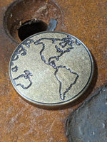 Brass Earth Coin