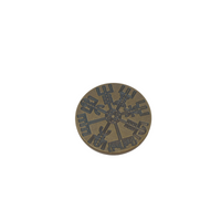 Brass Wayfinder Compass Coin