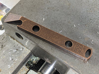 Copper Pry Bar with Patina