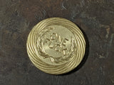 One F Coin Stonewashed No Patina