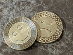 Brass Smiley Coin