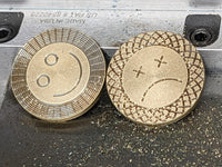 Brass Smiley Coin