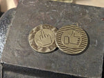 Brass Thumbs Up Decision Coin