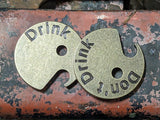 The Whale Brass Bottle Opener Decision Coin