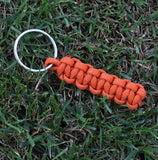 Cobra Stitch Paracord Lanyard with 1 1/4 inch Split Ring