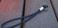 Medium Aluminum Lanyard Bead With Two Grooves and a Free Paracord Lanyard