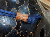Small Spool Natural Canvas  Micarta Lanyard Bead and a Free Paracord Lanyard