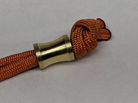 Small Spool Brass Lanyard Bead and a Free Paracord Lanyard