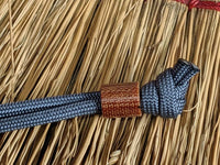 Smooth Texture Natural Micarta Lanyard  and a Free Paracord Lanyard