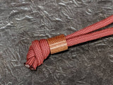 Smooth Texture Natural Micarta Lanyard  and a Free Paracord Lanyard