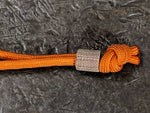 Rough Texture Natural Micarta Lanyard  and a Free Paracord Lanyard