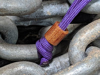 Smooth Texture Natural Micarta Lanyard  and a Free Paracord Lanyard