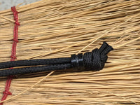 Small Black Micarta Lanyard Bead and a Free Paracord Lanyard