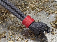 Small Red G10 Lanyard Bead and a Free Paracord Lanyard