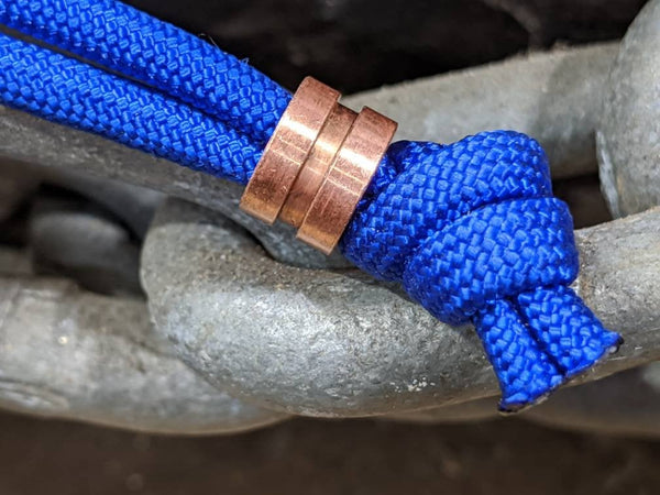 Small Copper Lanyard Bead and a Free Paracord Lanyard – Z and C Metalworks