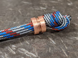 Small Copper Lanyard Bead and a Free Paracord Lanyard