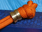 Small Brass Lanyard Bead and a Free Paracord Lanyard