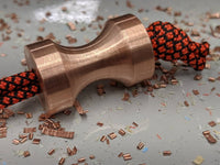 Large Spool Copper Lanyard Bead and a Free Paracord Lanyard