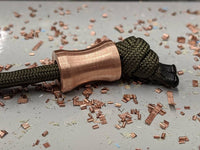 Medium Spool Copper Lanyard Bead and a Free Paracord Lanyard