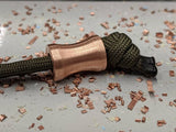 Medium Spool Copper Lanyard Bead and a Free Paracord Lanyard