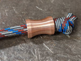 Medium Spool Copper Lanyard Bead and a Free Paracord Lanyard