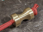 Large Spool Brass Lanyard Bead and a Free Paracord Lanyard