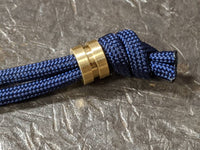 Small Brass Lanyard Bead and a Free Paracord Lanyard