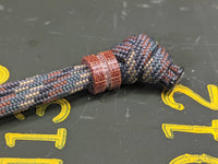 Small Natural Micarta Lanyard Bead and a Free Paracord Lanyard