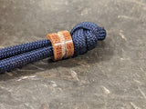 Small Natural Micarta Lanyard Bead and a Free Paracord Lanyard