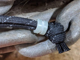 Small Jade Green G10 Lanyard Bead and a Free Paracord Lanyard