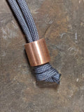 Large Simple Copper Lanyard Bead and a Free Paracord Lanyard