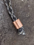 Large Simple Copper Lanyard Bead and a Free Paracord Lanyard