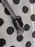 Large Simple Acetal Delrin Lanyard Bead and a Free Paracord Lanyard