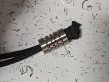 Large Titanium Lanyard Bead with Free Paracord Lanyard