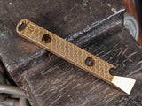 Brass Hex Pattern Pry Bar