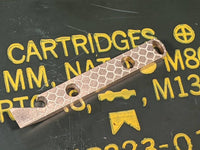 Brass Dragon Scale Pattern Pry Bar