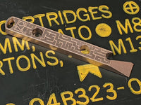Brass Maze Pattern Pry Bar