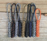 Snake Stitch Paracord Lanyard with Paracord Loop