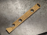 Brass Hex Pattern Pry Bar