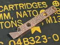 Brass Maze Pattern Pry Bar