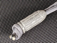 The 45 Black Micarta Bead and a Free Paracord Lanyard