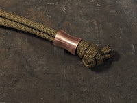 Small Spool Copper Lanyard Bead and a Free Paracord Lanyard