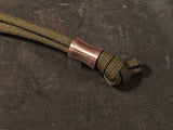 Small Spool Copper Lanyard Bead and a Free Paracord Lanyard
