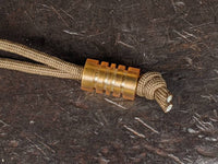 Large Ultem Lanyard Bead with Free Paracord Lanyard