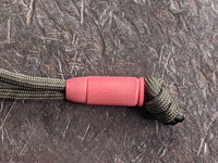The 9 Red G10 Bead and a Free Paracord Lanyard