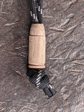 The 9 Natural Micarta Bead and a Free Paracord Lanyard