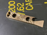 Small Brass Hurricane Keychain Pry Bar