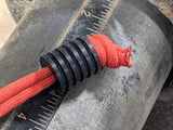 Large Delrin Acetal Lanyard Bead With 5 Grooves and a Free Paracord Lanyard