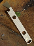 Brass Knurled Pattern Pry Bar