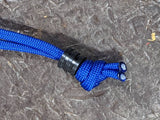 Small Delrin Acetal Lanyard Bead with 2 Grooves and a Free Paracord Lanyard